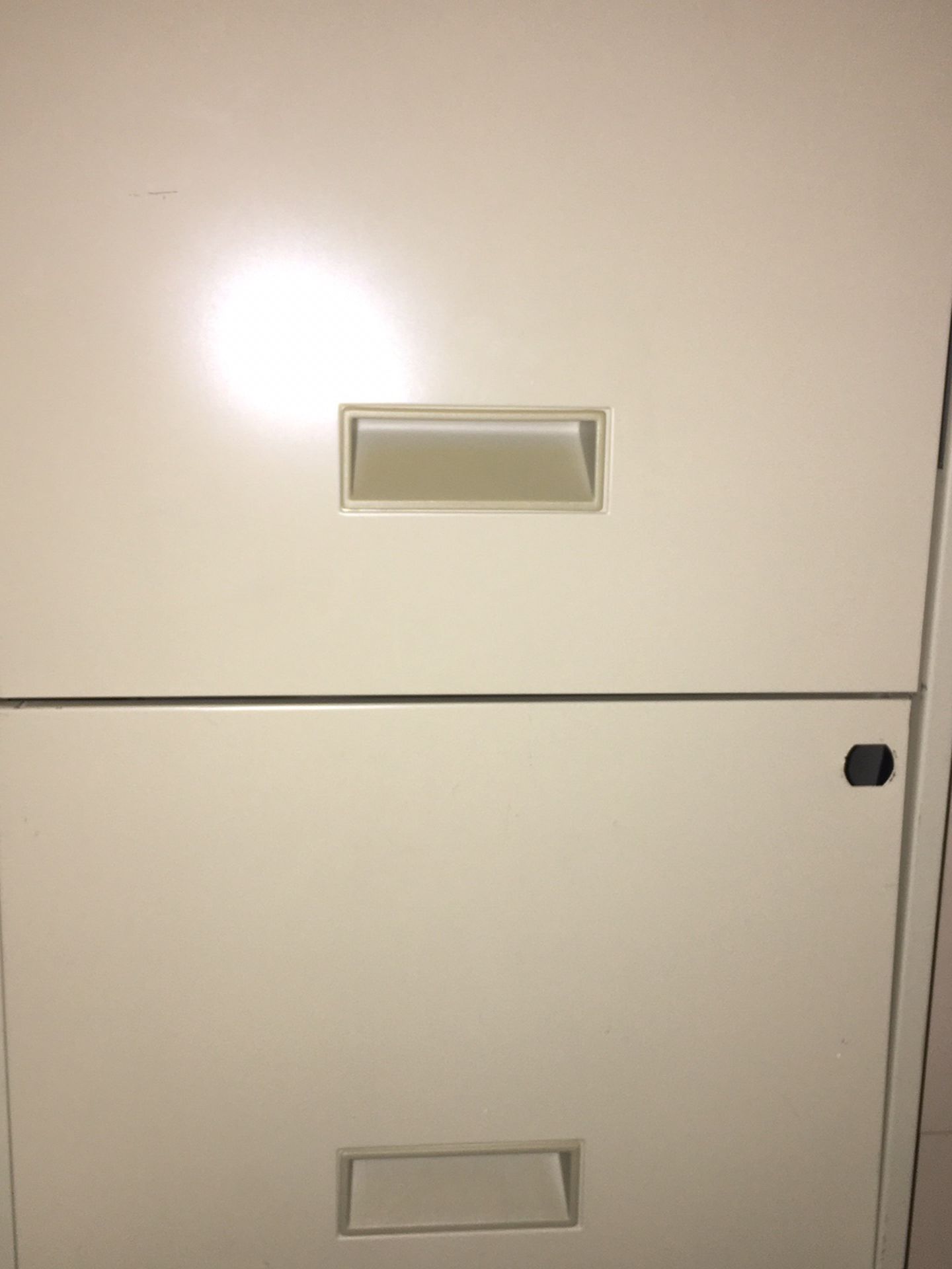 File Cabinet - 2 drawer, metal