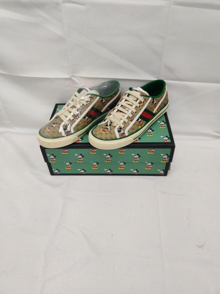 Gucci X Disney Tennis 1977 Speakers Sz 9.5 929 157 1935