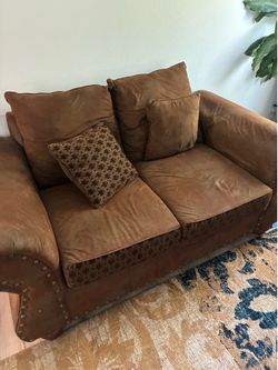 Couch and love seat
