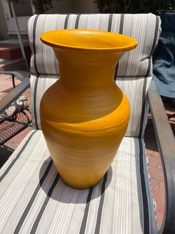 Large vase 17” h