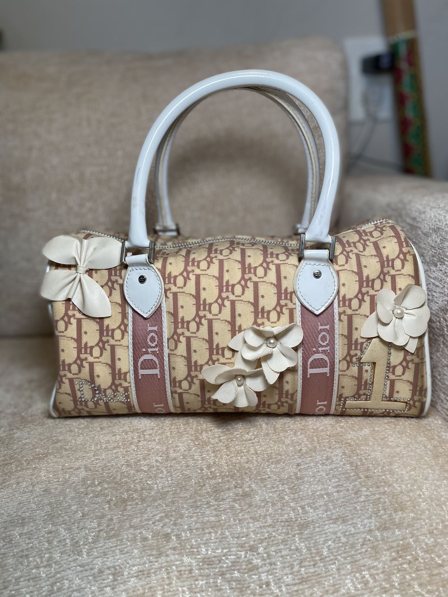 Dior Pink Monogram Bag