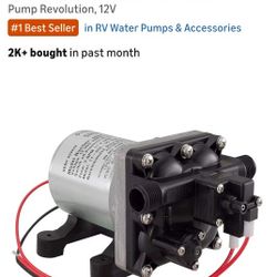 SHURFLO 4008-101-A65 New 3.0 GPM RV Water Pump Revolution, 12V