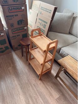 3 tier ladder bookshelf