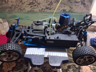 Gas powered rc car