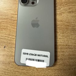 On Sale 15pro Max 256Gb Unlocked 