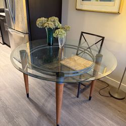 Glass Table And Base