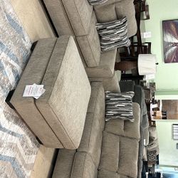 Brand New - Sofa And Loveseat Set - At Furniture Expo