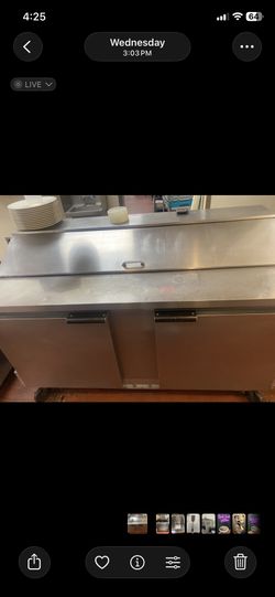 Lowboy Prep top Cooler