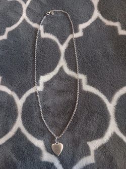 Pandora Necklace & Heart Charm