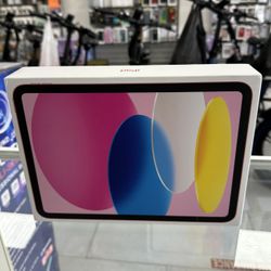 iPad 10th Gen 10.9” 64GB Pink! Finance For $50 Down Payment!!