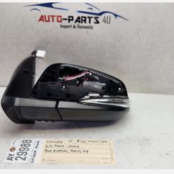 7wires 2016 - 2018 - 2019 - 2020 - 2021 TOYOTA TACOMA LEFT SIGNAL MIRROR OEM AY29988