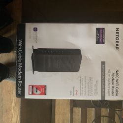 New Netgear N600 Cable Modem Router