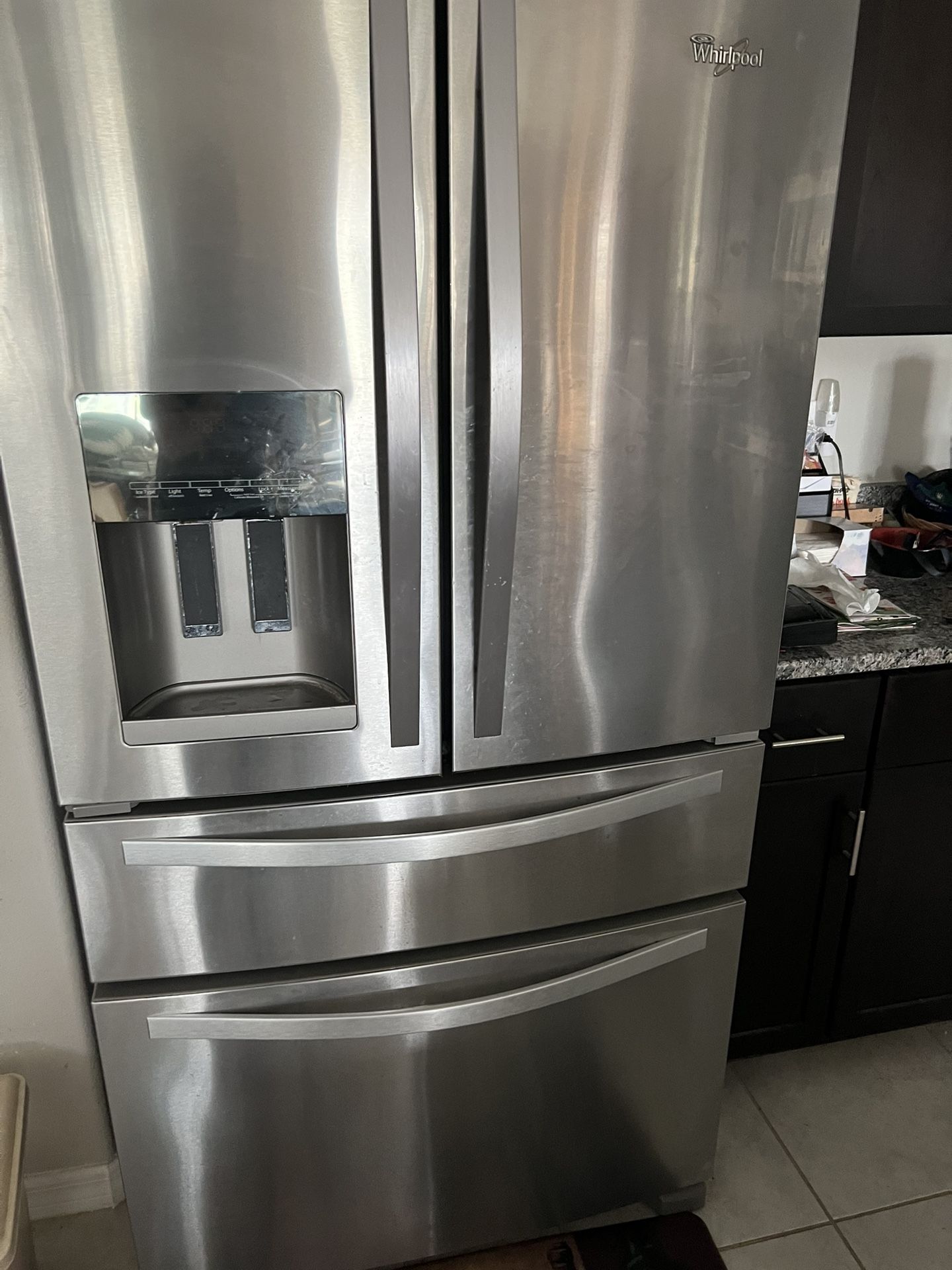 Whirlpool 4 Door Refrigerator Freezer
