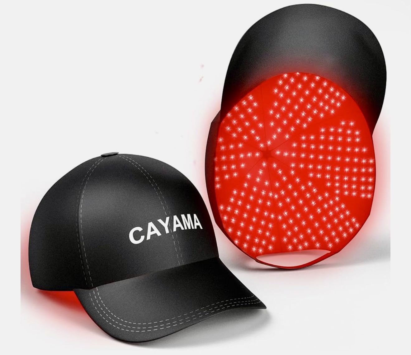 CAYAMA Red Light Therapy Cap for Hair – 510 LED Laser Hair Cap for Fuller, Healthier-Looking Hair, Rechargeable Light-Based Care Device for Men & Wome