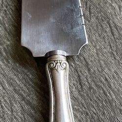 Antique Stainless, Sterling Handle Pie Cutter