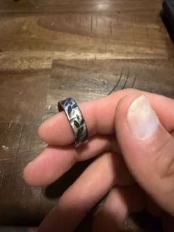 Custom zurconium men’s ring size 10