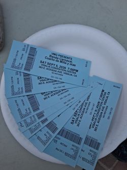 Boletos del vaile de cuarto de milla vanda carnaval  en vaselia