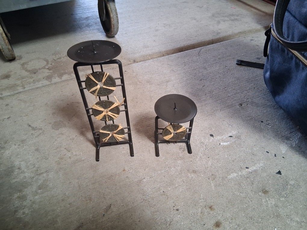 Asain Lucky Coin Candlesticks