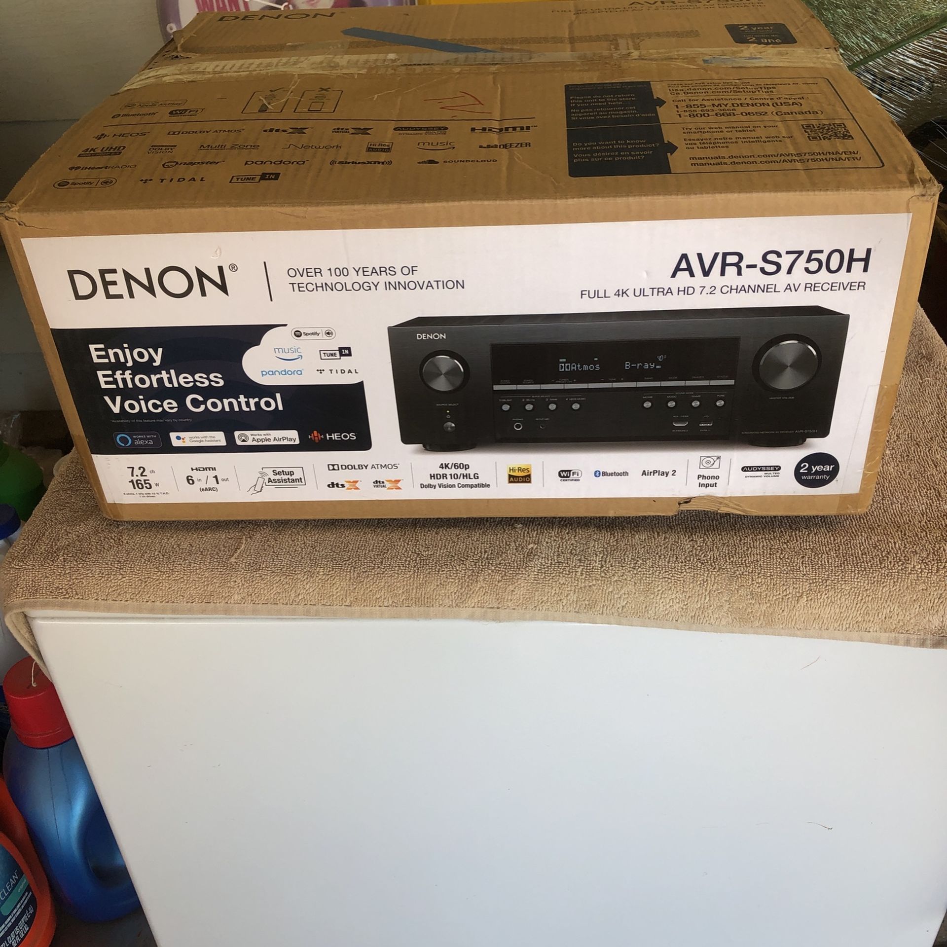 Denon AUR-S750H Channel AV Receiver - Movie Marathons π