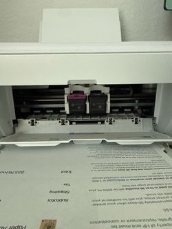 HP Inkjet Printer with Ink Cartridges