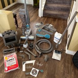 Kirby Sentria II 2 Vacuum w/Attachments, Caddy, Shampoo System, Manual & Extras