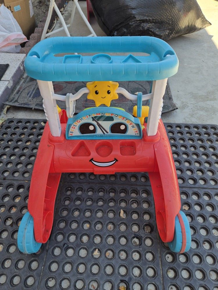 Fisher-Price 2-Sided Steady Speed Walker