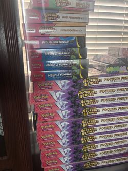 Pokemon collection boxes