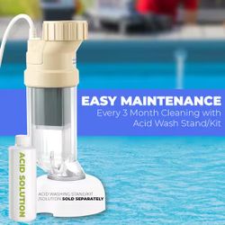 15,000 Gal. Above Ground & In Ground Pool Water Chlorination Salt Cell Replacement Filter