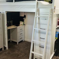 Loft Bed, Bunk Bed And Mattress 
