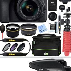 4.4 out of 5 stars (85) Nikon D5600 24.2MP Digital SLR Camera w/AF-P 18-55mm 