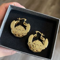 Stitch Hoop Earrings 