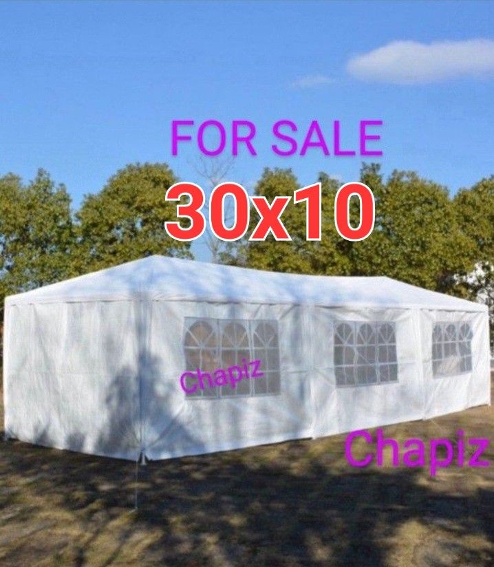 10x30 wedding party tent outdoor canopy tent With Sides white FOR SALE Carpa