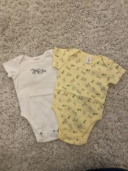 2 Old Navy Baby Onesies - 6-12 Months