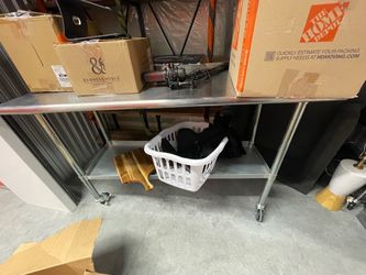 Chef prep table