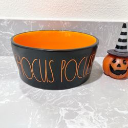 Rae Dunn Hocus Pocus Dog Bowl