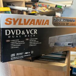 DVD & VCR  Player 4 Head Hi-Fi  Model SSD 803  In Box