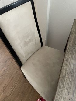 Two Chairs Rectangular Table