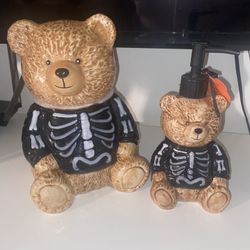 Skeleton Bear Set