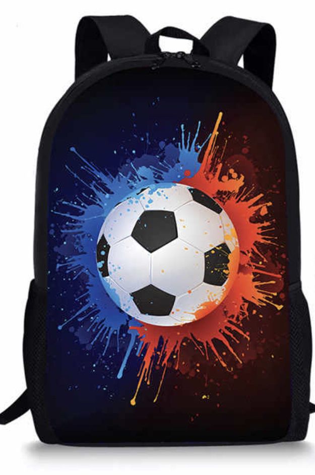 Sport Soccer Football Backpacks plus lunchbag School Bookbag Shoulder Zipper Backpack Hiking Travel Daypack Casual Bags etc LIKE NEW OPEN BOX