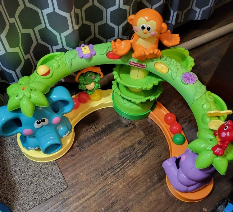 Fisher Price Go Baby Go Crawl And Cruise Jungle