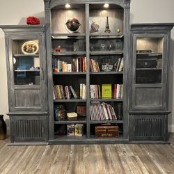 Bookshelves (3 peace’s) Patinated Rustic Stile.     $ 999 OBO