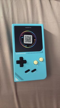 Mod retro blue chromatic gorilla screen