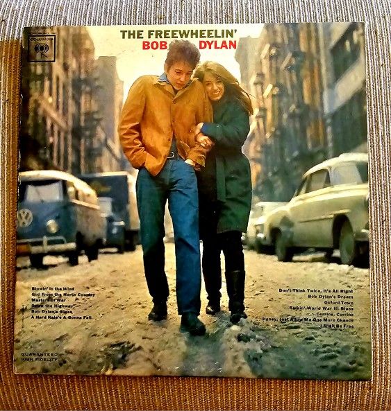 Bob Dylan "The Freewheelin' Bob Dylan" mono vinyl LP
