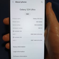 Samsung Galaxy S24 Ultra - 256 GB - Black (Verizon)