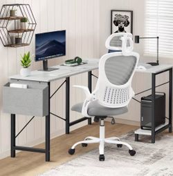 Desk and Ergonomic Chair