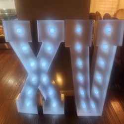 Marquee Letters XV