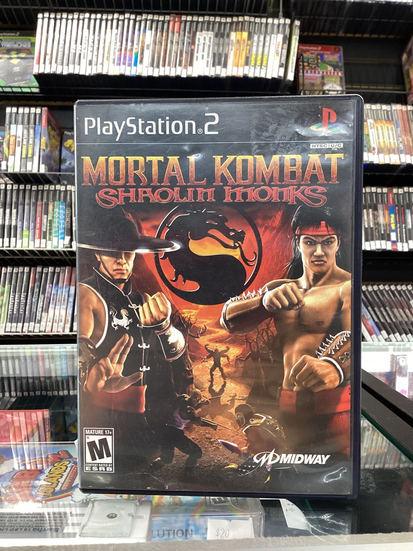 Mortal Kombat Shaolin Monks PS2