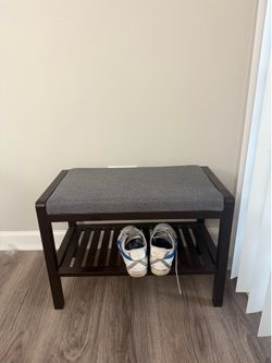 Small Entry way shoe bench