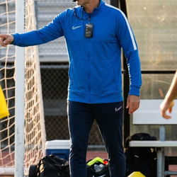 Nike Dri-FIT Academy 18 Soccer Track Jacket - Royal Blue/White (Men’s M)