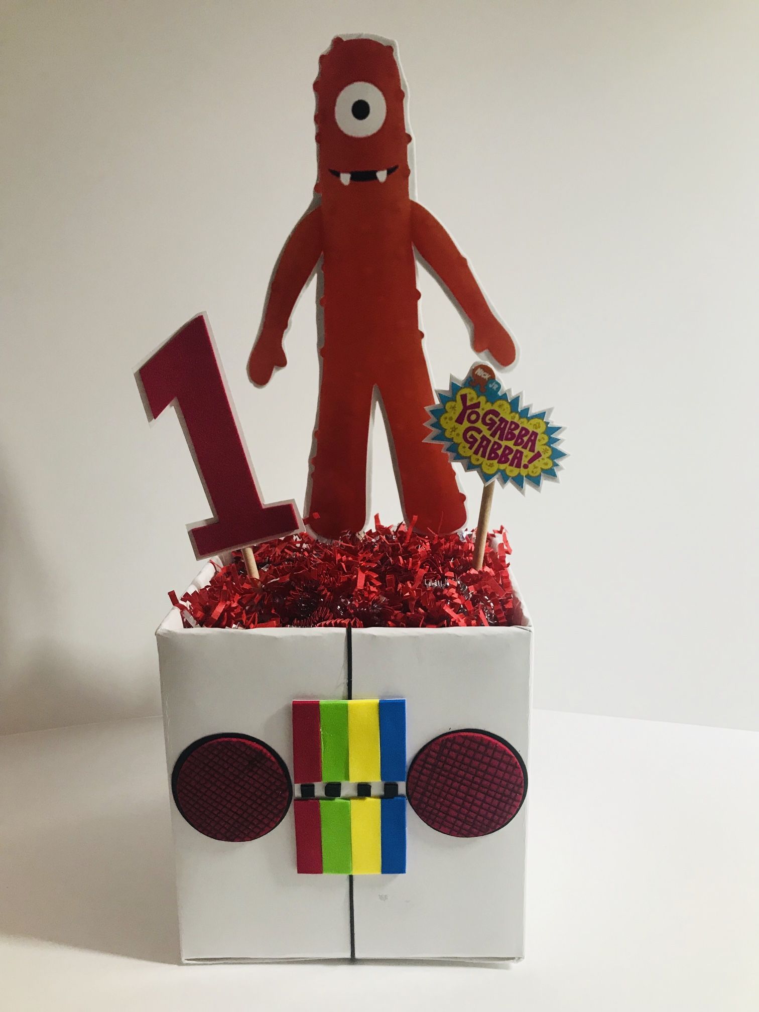 Yo Gabba Gabba Party Centerpieces